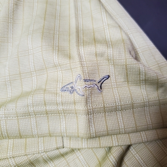 Greg Norman Men’s Golf Polo Shirt The StoneWater Size Large Green - Picture 7 of 13